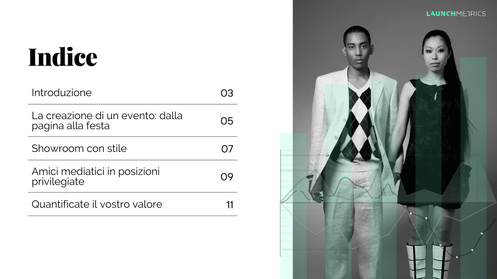 indice della collezione moda eguide