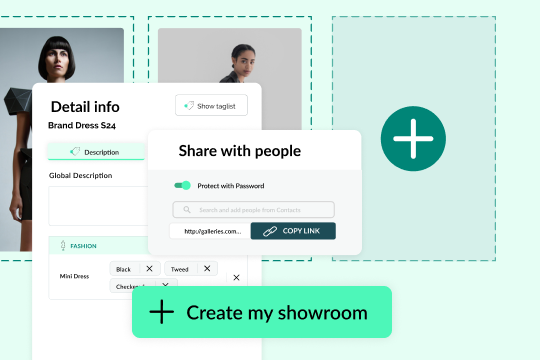launchmetrics digital showrooms software