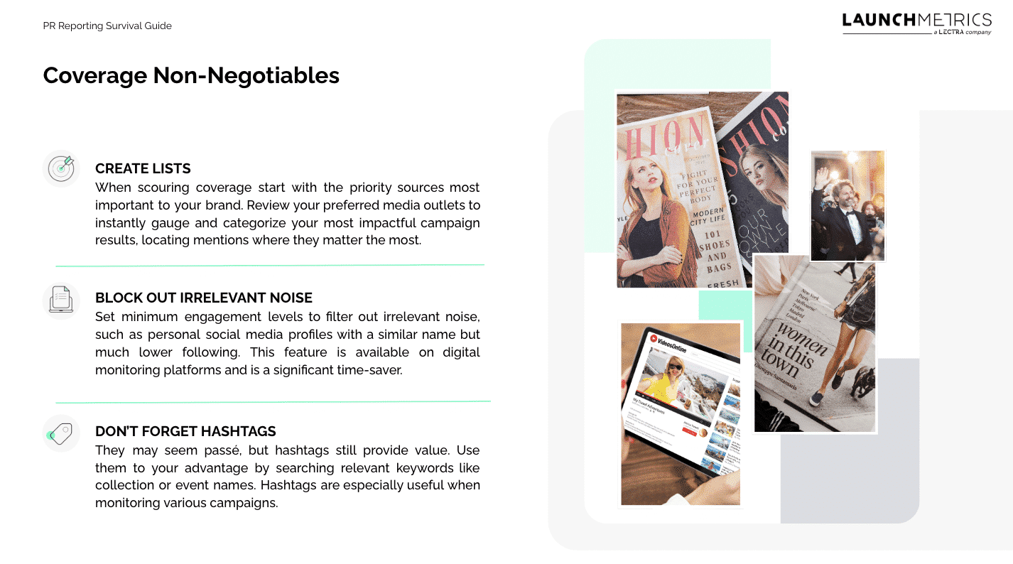 PR Reporting and Media Monitoring Report eGuide