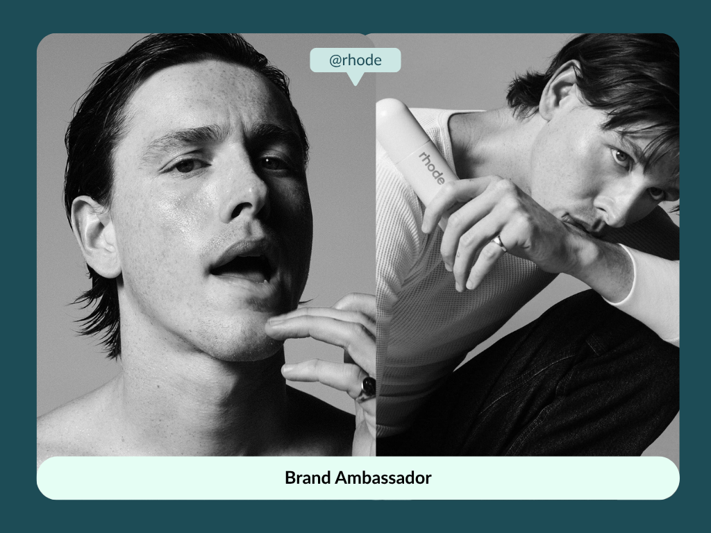 rhode campaign with Harris Dickinson