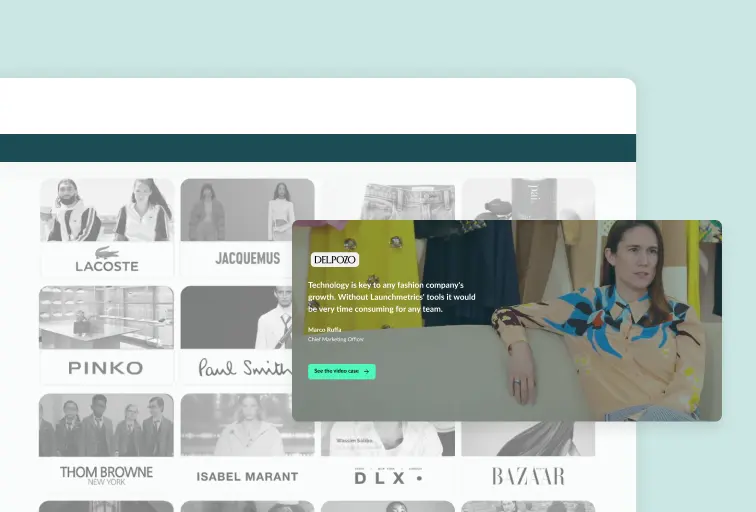 launchmetrics customer logos